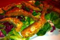 Sarde fritte del mediterraneo, Cotolette di Tonno fresco con Menta e  insalata Valeriana