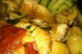 Orecchiette fresche con filetti di Cernia, pomodorini e cime di Broccoletti